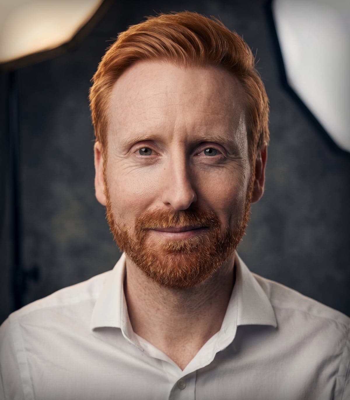 Carl Mason, founder and principal architect of Maison Labs, in the studio